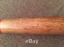 Rare Vtg 40s 50s BABE RUTH 125 Special 34 Baseball Bat Hillerich Bradsby HOF