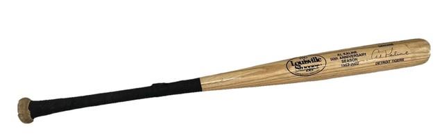 Rare Vtg Al Kaline Detroit Tigers Promo Baseball Bat Louisville Slugger 50th
