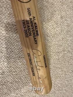 Rare Vtg Al Kaline DETROIT TIGERS PROMO Baseball Bat Louisville Slugger 50th