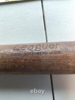 Rare Western's No. 416 Hank Greenberg Model Leaguer Bat, 33 Long