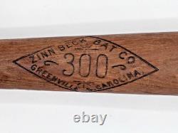 Rare Zinn Beck Bat Co 300 Type of Bat Used by Babe Ruth Vintage 1920's Rare Zinn Beck Bat Co 300 Type of Bat Used by Babe Ruth Vintage 1920's