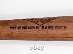Rare Zinn Beck Bat Co 300 Type of Bat Used by Babe Ruth Vintage 1920's Rare Zinn Beck Bat Co 300 Type of Bat Used by Babe Ruth Vintage 1920's
