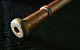 Rare Early 1900s Vintage Hand Turned Double Knob Baseball Bat