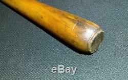 Rare early 1900s vintage hand turned double knob baseball bat