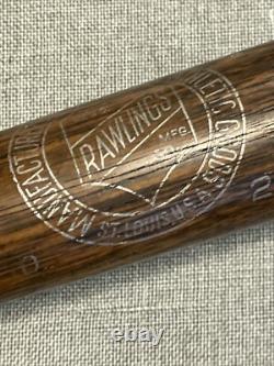 Rawlings Vintage Regulation Playground Hickory Bat Mid Century GREAT RARE