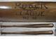 Reach Vintage Game Used Bat Circa 1920 Model League No. 1/2