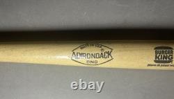 Reggie Jackson NY Yankees Bat Day Burger King Adirondack Vintage