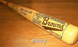 Rick Ferrell Signed St Louis Browns 1902-52 Cooperstown Vintage Baseball Bat-jsa