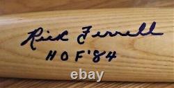 Rick Ferrell Signed St Louis Browns 1902-52 Cooperstown Vintage Baseball Bat-jsa