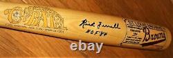 Rick Ferrell Signed St Louis Browns 1902-52 Cooperstown Vintage Baseball Bat-jsa