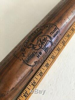 SCARCE 1920 M. R. CAMPBELL INC Old Antique Vintage MILK BOTTLE STYLE Baseball Bat