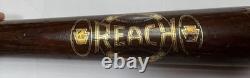 STUNNING VINTAGE FRANKIE FRISCH GOLD DECAL REACH SWITCH RESILITE BAT CIRCA 1920s
