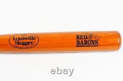 SWB Red Barons Baseball Vintage Louisville Slugger Pro Baseball Bat Lasalle Oil