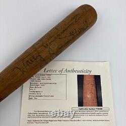 Sadaharu Oh 1960 Yomiuri Giants Team Signed Vintage Bat JSA COA