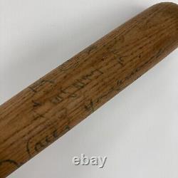 Sadaharu Oh 1960 Yomiuri Giants Team Signed Vintage Bat JSA COA