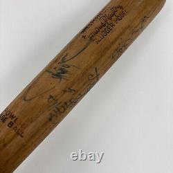 Sadaharu Oh 1960 Yomiuri Giants Team Signed Vintage Bat JSA COA