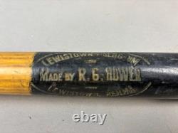 Scarce Antique Vtg 20s R. G. Hower Lewistown PA Cork Indoor Baseball Bat 32 20oz