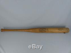 Scarce Vintage Heinie Groh Hillerich & Bradsby 125 Bottle Shaped Baseball Bat
