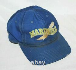 Seattle Mariners The Game Vintage Snapback Cap Hat 90s Baseball Bat Embroidered