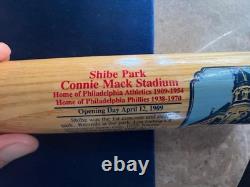 Shibe Park/Connie Mack Stadium (Phillies/Athletics) Ltd Edit Cooperstown Bat 34