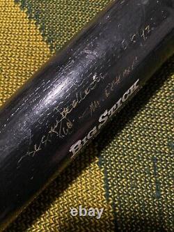 Signed Vintage Reggie Jackson Baseball Bat