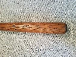 Spalding Model B4 Vintage Baseball Bat 1910 to 1920 40 ounces