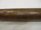 Spalding P8 Vintage Game Used Bat Side Written
