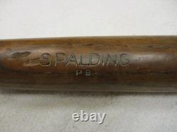 Spalding P8 Vintage Game Used Bat Side Written