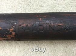 Spalding Turn of the Century Baseball Bat. Antique Vintage 33