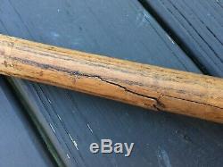 Spalding Turn of the Century Baseball Bat. Old Antique Vintage Rare 33 in. 36 oz