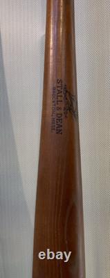 Stall & Dean Model Yankee Clipper Sailing Ship Logo Baseball Bat