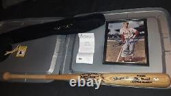 Stan Musial COA Autograph Signed Louisville Slugger Baseball Bat Vintage sports