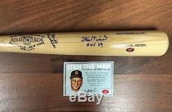 Stan Musial autograph Inscribed Vintage model Baseball bat withSTM Holo + COA