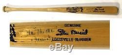 Stan The Man Musial signed Pro Model LS Baseball bat vintage autograph CBM COA