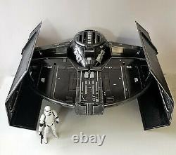 Star Wars Vintage Sith Empire Tie Fighter Interceptor Black Series Mandalorian