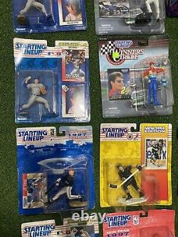 Starting Lineup LOT 23 MLB, NBA, NHL + NASCAR vintage vtg rare