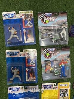 Starting Lineup LOT 23 MLB, NBA, NHL + NASCAR vintage vtg rare