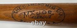 Stunning Vintage Diamond Mfg Co Major League No. 50 Home Run Model Bat 34 In