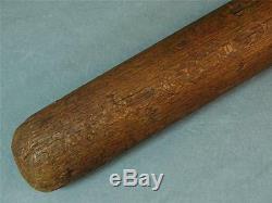 Super RARE Vintage 28 TOWN BALL Baseball Bat Ca. 1890-1900