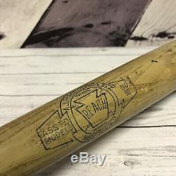 Super RARE Vintage AJ Reach Co Sam Leslie Model 80 Wood Baseball Bat 1933-1945