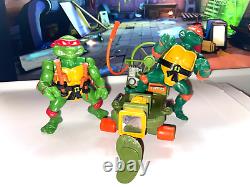 TOY LOT Vintage Teenage Mutant Ninja Turtles (1988 Original TMNT) Action Figures