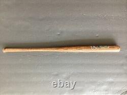 TY COBB 1950'S 22 Vintage DECAL Mini Baseball Bat DETROIT TIGERS