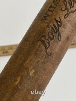 Thos. E. Wilson Vintage 1919-1928 Wood Baseball Bat Boys Leader 28 W585 /ro