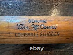 Tim Mccarver Game Used Baseball Bat St Louis Cardinals S2 (1965-1968) Vtg
