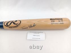 Tommy Harper Signed Baseball Bat VSP COA 2004 Rawlings Adirondack Big Stick 32