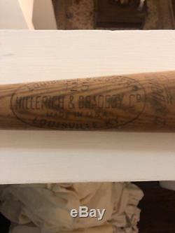 Tulane University Ed Mathews Vintage Louisville Slugger baseball bat