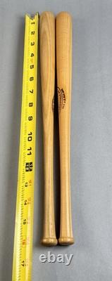 Two Vintage Mini Baseball Bats Norm Sherry And Tommy Davis Dodgers H&B 125 Two Vintage Mini Baseball Bats Norm Sherry And Tommy Davis Dodgers H&B 125