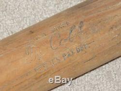 Ty Cobb H&B Vintage 125 Baseball Bat Detroit Tigers HOF