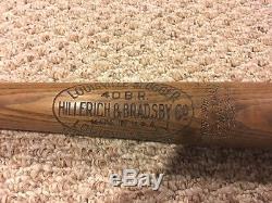 Ultra Rare Vintage 1900's Babe Ruth Hillerich & Bradsby Baseball Bat