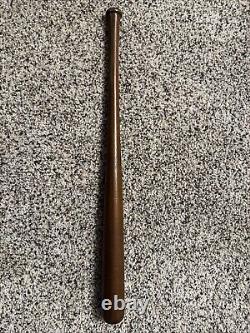 VINTAGE 18 WOOD MINI BASEBALL BAT Jim Weaver Louisville Slugger